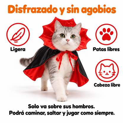 Disfraz Boo Paws para gatos y perros